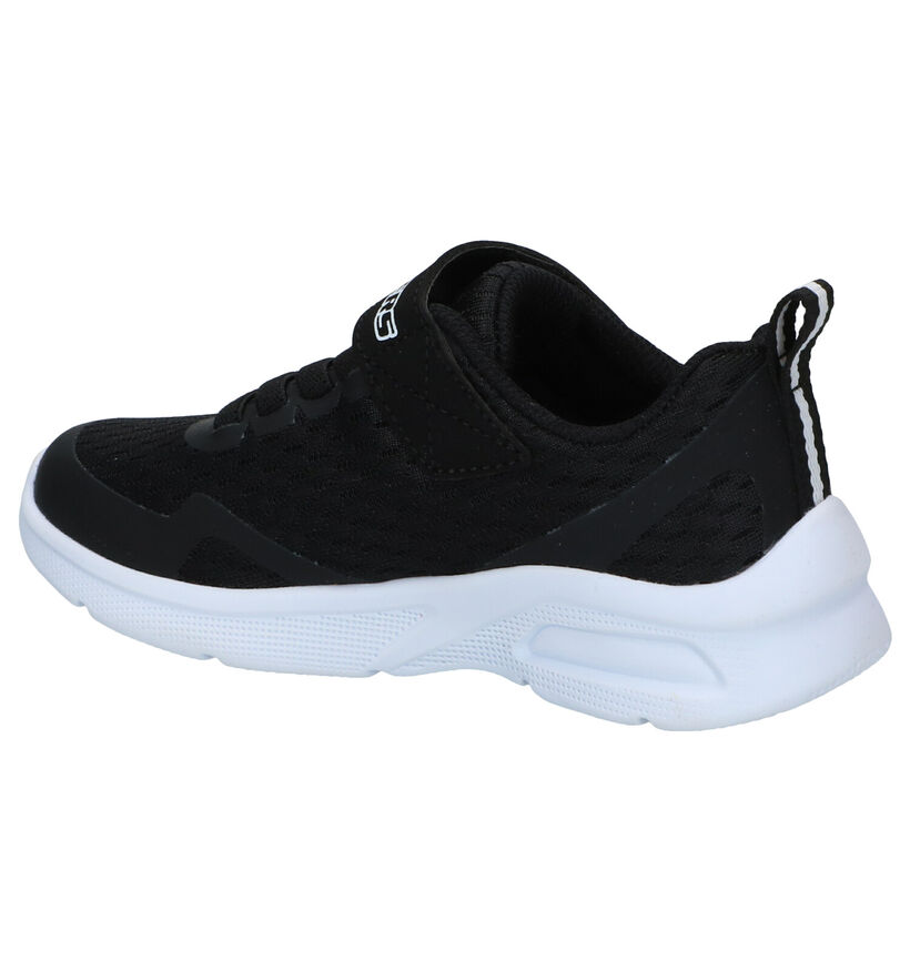 Skechers Microspec Max Trovic Zwarte Sneakers voor jongens, meisjes (335701)