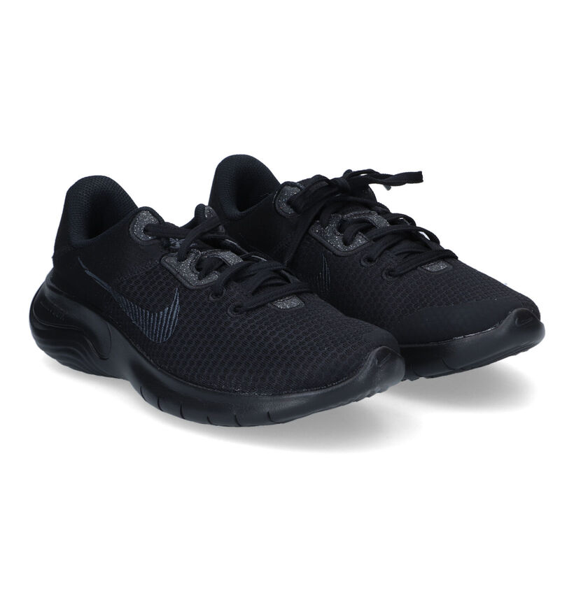Nike Flex Experience Run 11 Baskets en Noir pour femmes (302573) - pour semelles orthopédiques