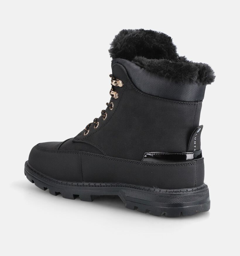 Luhta Reilu MS Boots &agrave; lacets en Noir pour femmes (378594) - pour semelles orthop&eacute;diques