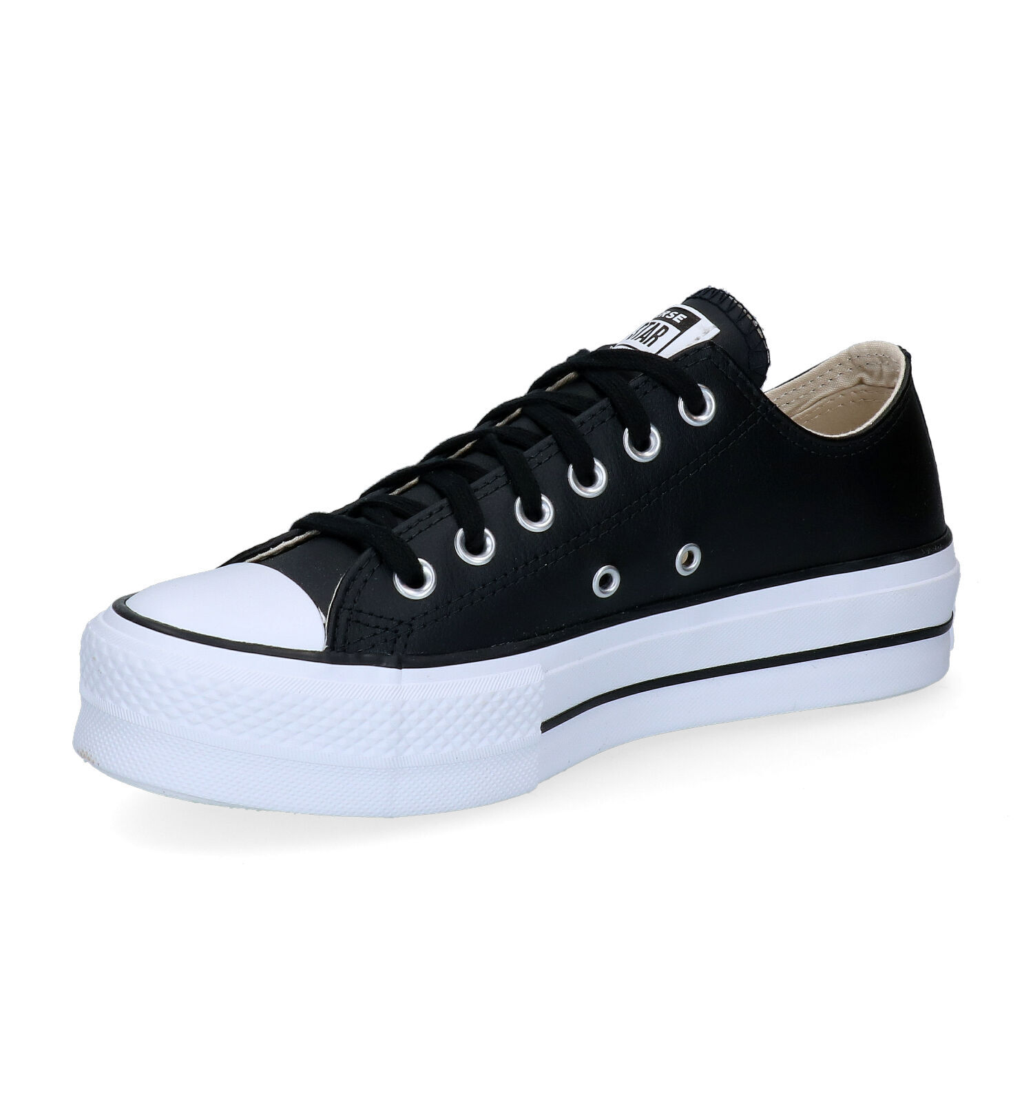 Witte all stars leer outlet