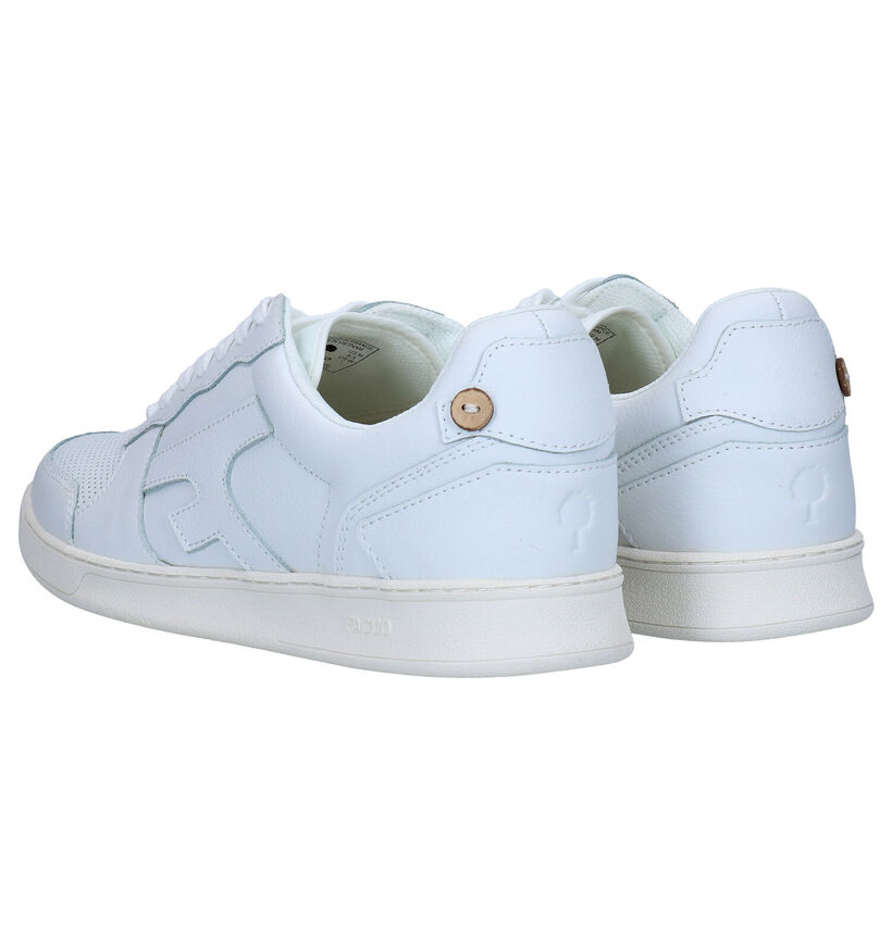 Faguo Hazel Witte Sneakers in leer (289026)