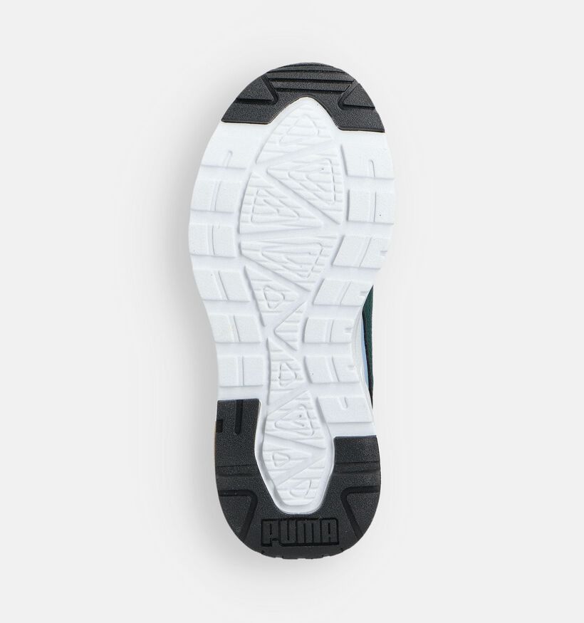 Puma Trinity LT Run Fun Baskets en Noir pour garçons, filles (359190) - pour semelles orthopédiques