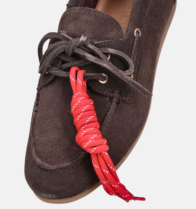 Laurent David x Libelle Donkerbruine Bootschoenen voor dames (375811) - geschikt voor steunzolen