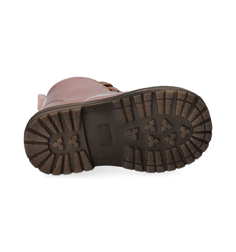 Milo & Mila Boots pour bébé en Rose foncé pour filles (313586)