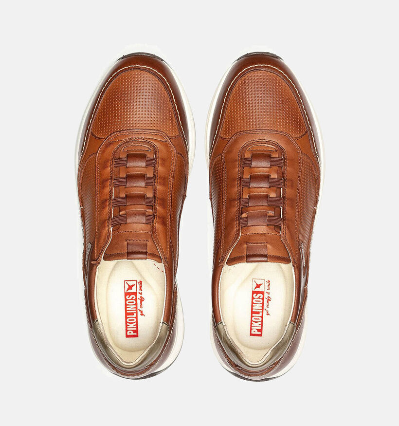Pikolinos Getafe Chaussures sans lacets en Cognac pour hommes (355439) - pour semelles orthopédiques