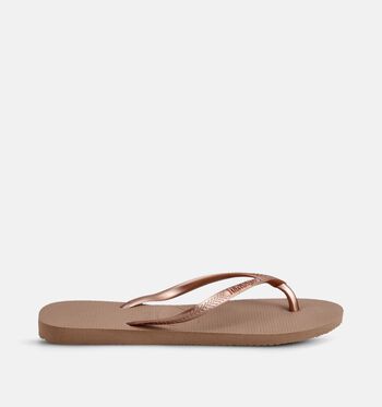 Havaianas Slippers Geel/Bruin/Rose gold/Groen