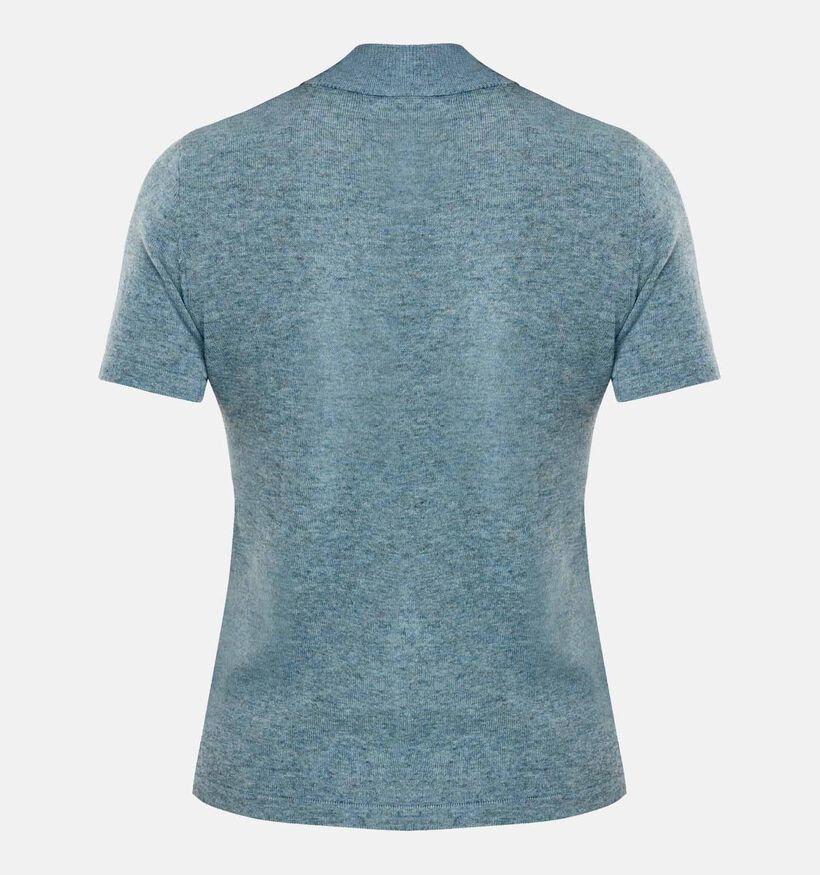 Mexx Silene Cashmere Blauwe T-shirt voor dames (362279)
