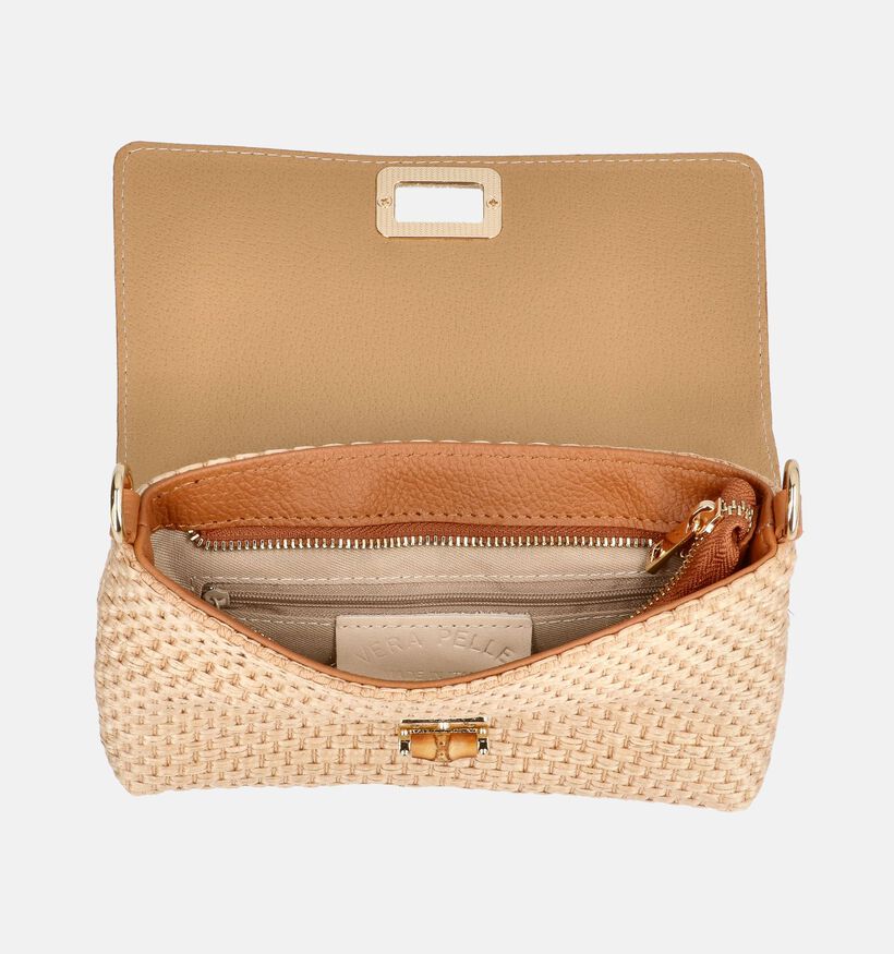 Via Limone Bruine/Beige Grote Crossbodytas voor dames (376382)