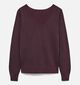 Vero Moda Happy Glitter Bordeaux Trui voor dames (365669)