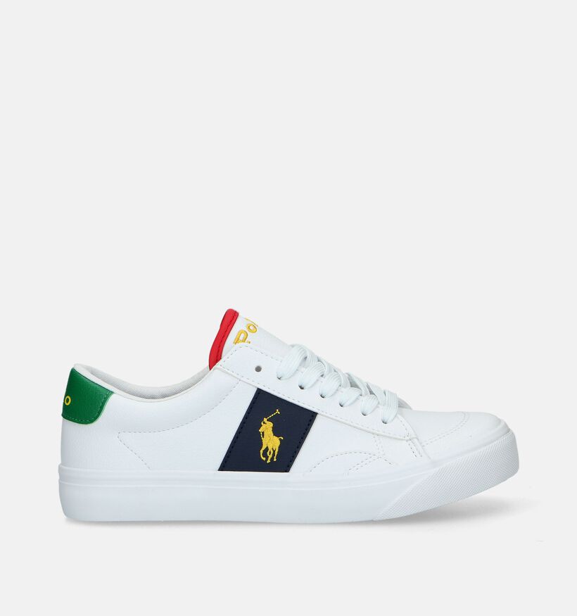 Polo Ralph Lauren Ryley Chaussures à lacets en Blanc pour garçons (336511)