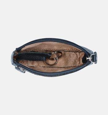 Crinkles Portemonnees Oranje/Bruin/Taupe/Blauw/Groen