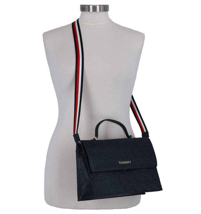 Tommy Hilfiger Sacs à main en Bleu foncé en simili cuir (264576)