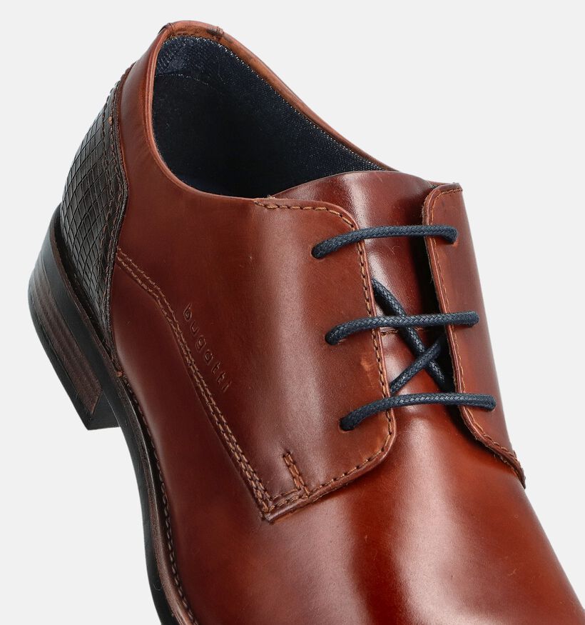 Bugatti Chaussures classiques en Cognac pour hommes (350698)