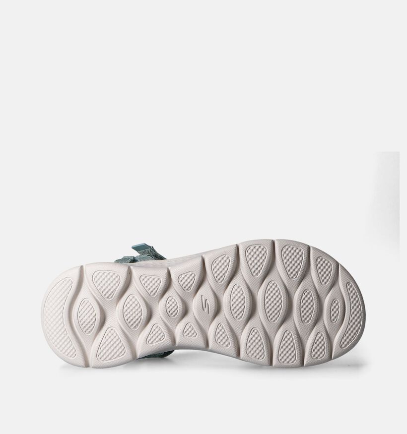 Go Walk Sandales plates en Vert pour femmes (354731)