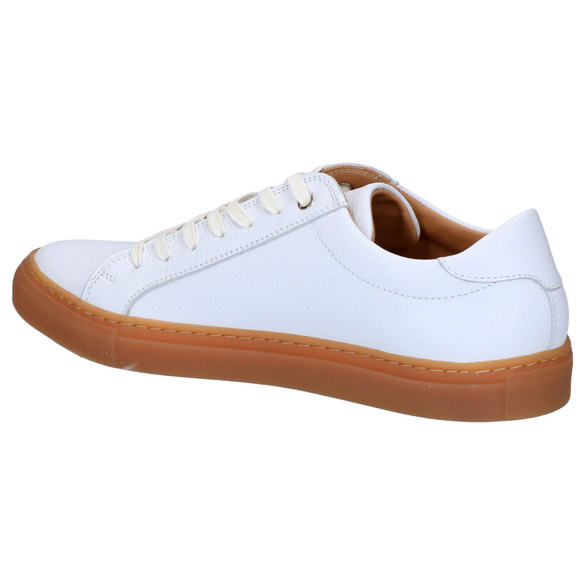 Borgo Sport Chaussures à lacets en Blanc en cuir (274068)