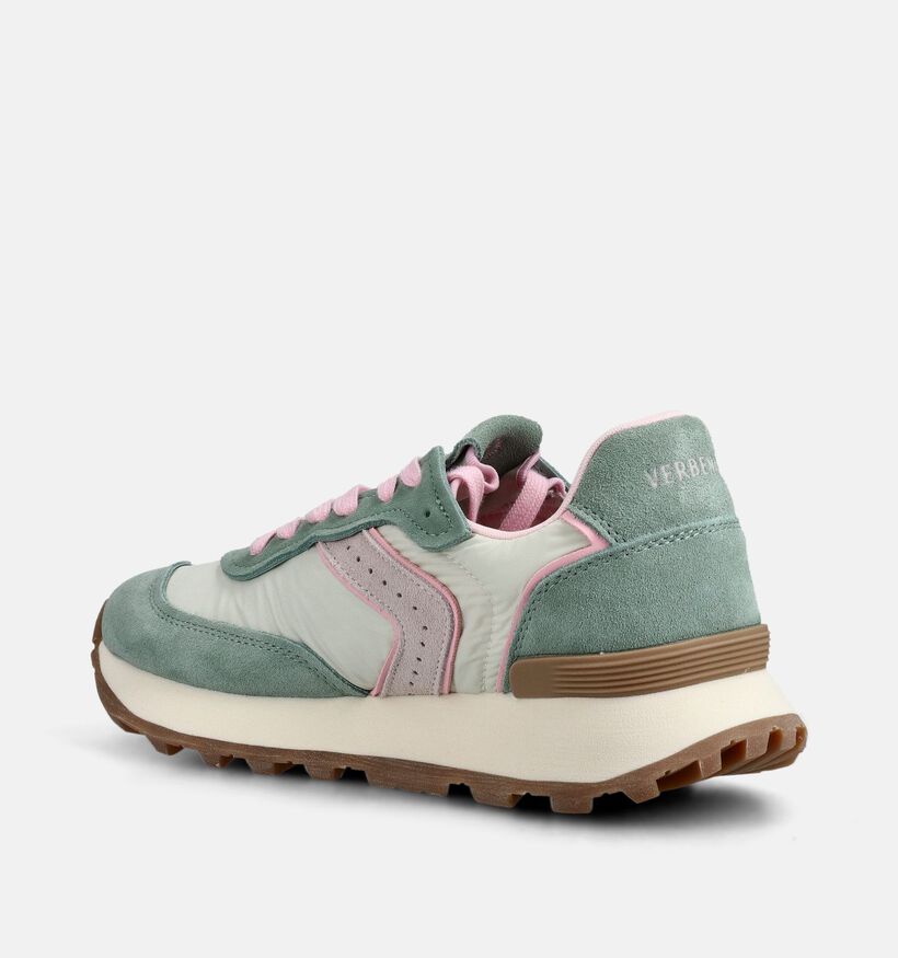 Verbenas Clodette Tessali Lichtgroene Sneakers voor dames (372922) - geschikt voor steunzolen