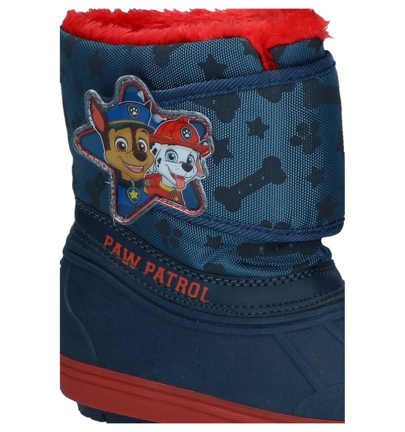 Paw Patrol Bottes de neige en Bleu foncé en textile (232439)