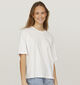 Sisters Point Heda Witte T-shirt voor dames (384458)