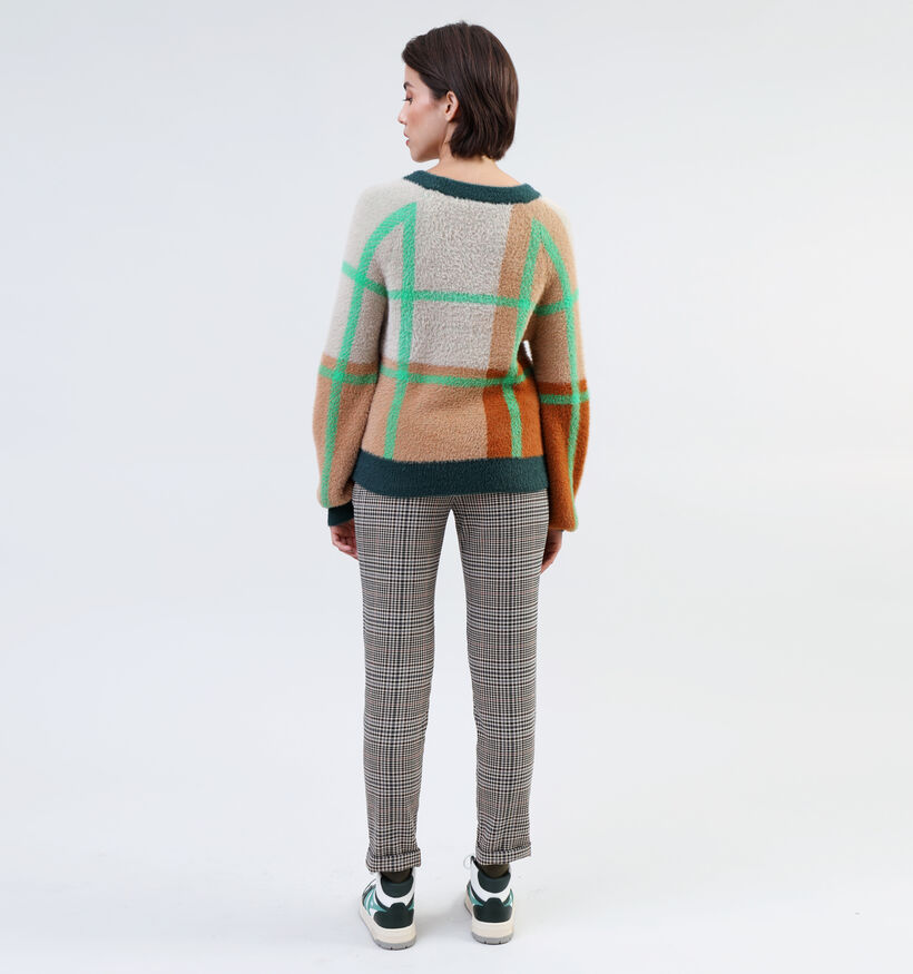 Vila Hallo Rode Gebreide Trui voor dames (328942)