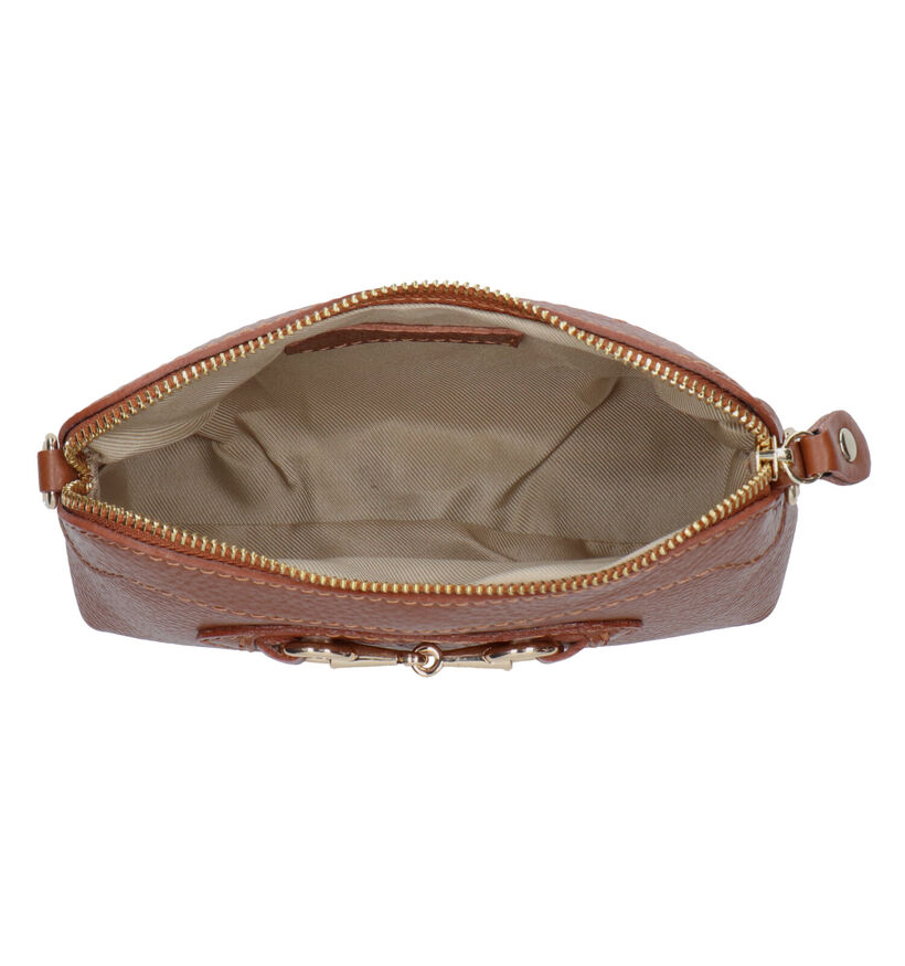 Dolce C. Groene Crossbody Tas in leer (324228)