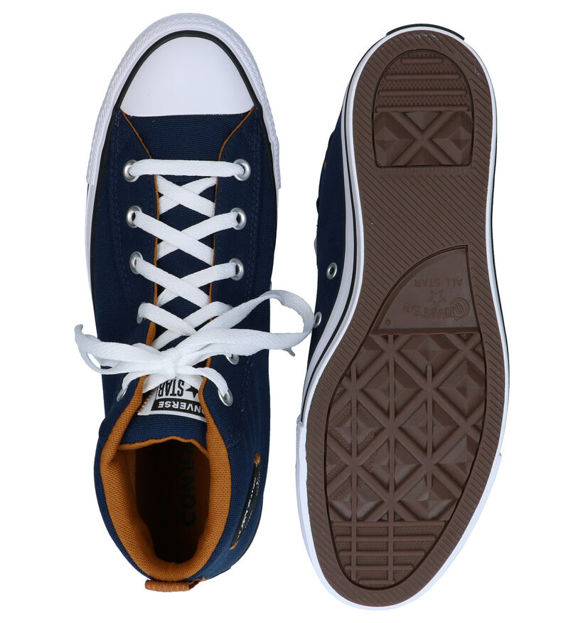 Converse Chuck Taylor AS Blauwe Sneakers in stof (287175)
