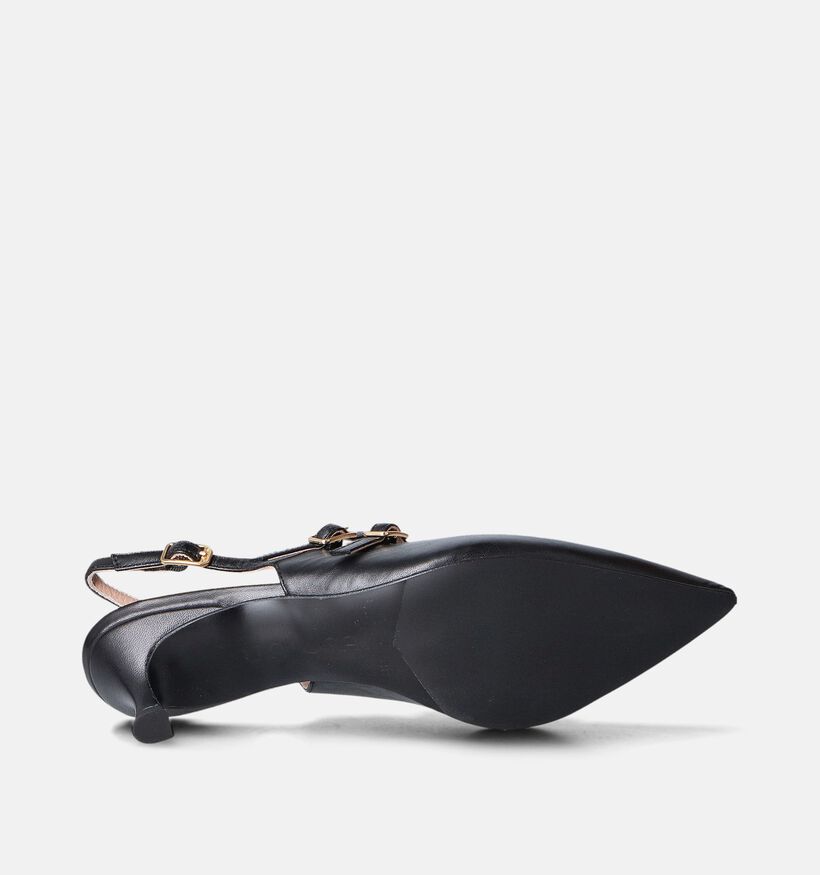 Unisa Inazar Nto Escarpins slingback en Noir pour femmes (357742)