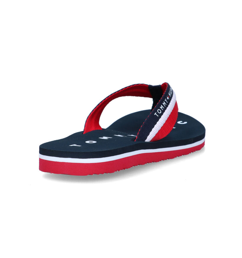 Tommy Hilfiger Loves NY Beach Blauwe Teenslippers voor dames (333017)