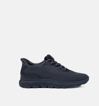 Geox Fast-In System Low Sneakers Beige/Goud/Blauw