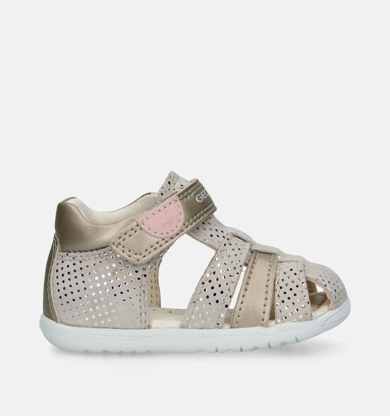 Geox Macchia Beige Sandalen Meisjes Babyschoenen Online op TORFS.BE