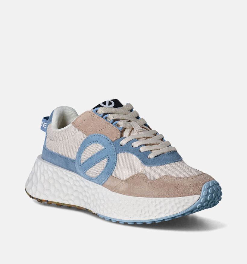 No Name Carter Jogger Beige Sneakers voor dames (358136) - geschikt voor steunzolen