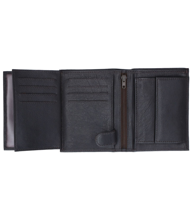 Euro-Leather Portefeuille en Noir pour hommes (353561)