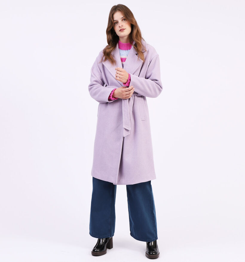 Vero Moda Edna Manteau en Lila pour femmes (318366)