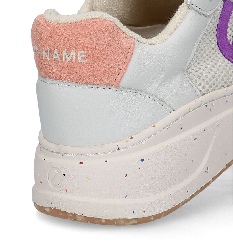 No Name Bridget Witte Sneakers voor dames (325509) - geschikt voor steunzolen