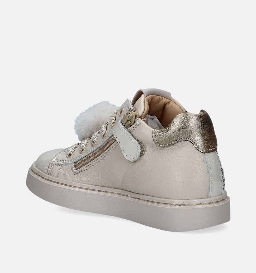 STONES and BONES Flory Ecru Bottines voor meisjes (349159) - geschikt voor steunzolen