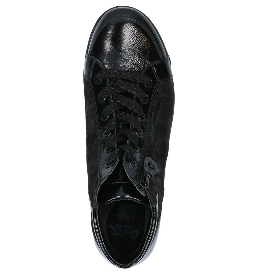 Ara High-Soft Chaussures Hautes en Noir en cuir (260851)