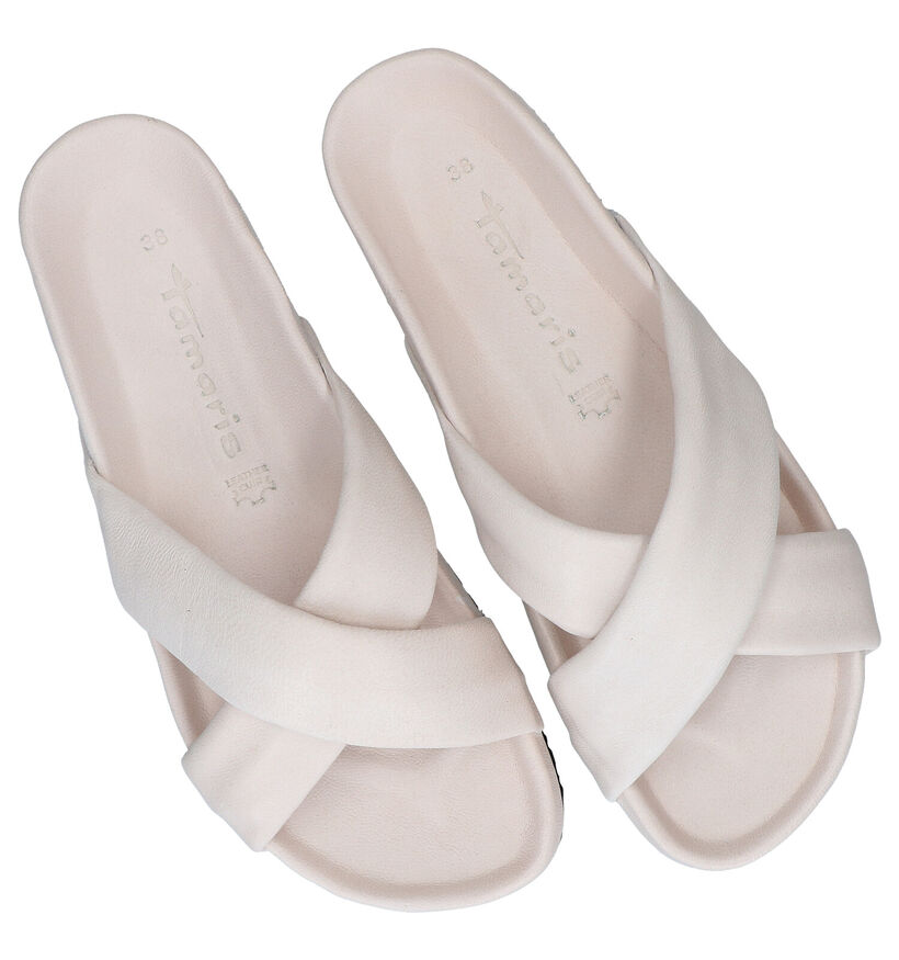 Tamaris Ecru Slippers voor dames (300113)