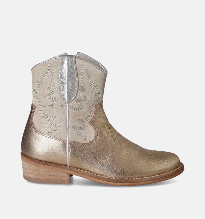 Little David Kentucky 2A Gouden Laarzen voor meisjes (355363) - geschikt voor steunzolen