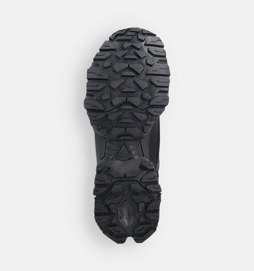 ICEPEAK Alei Mid Chaussures de randonnée en Noir pour hommes (361826) - pour semelles orthopédiques