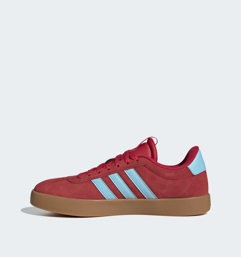 adidas VL Court 3.0 Rode Sneakers voor dames (375340)