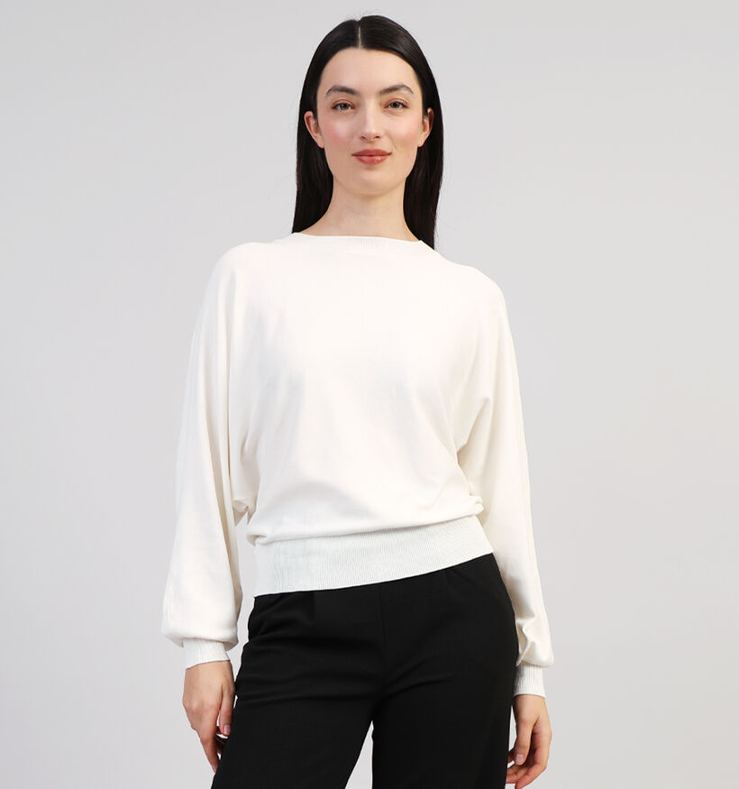 Minus Dana Bat Sleeve Pull en Vert pour femmes (366692)