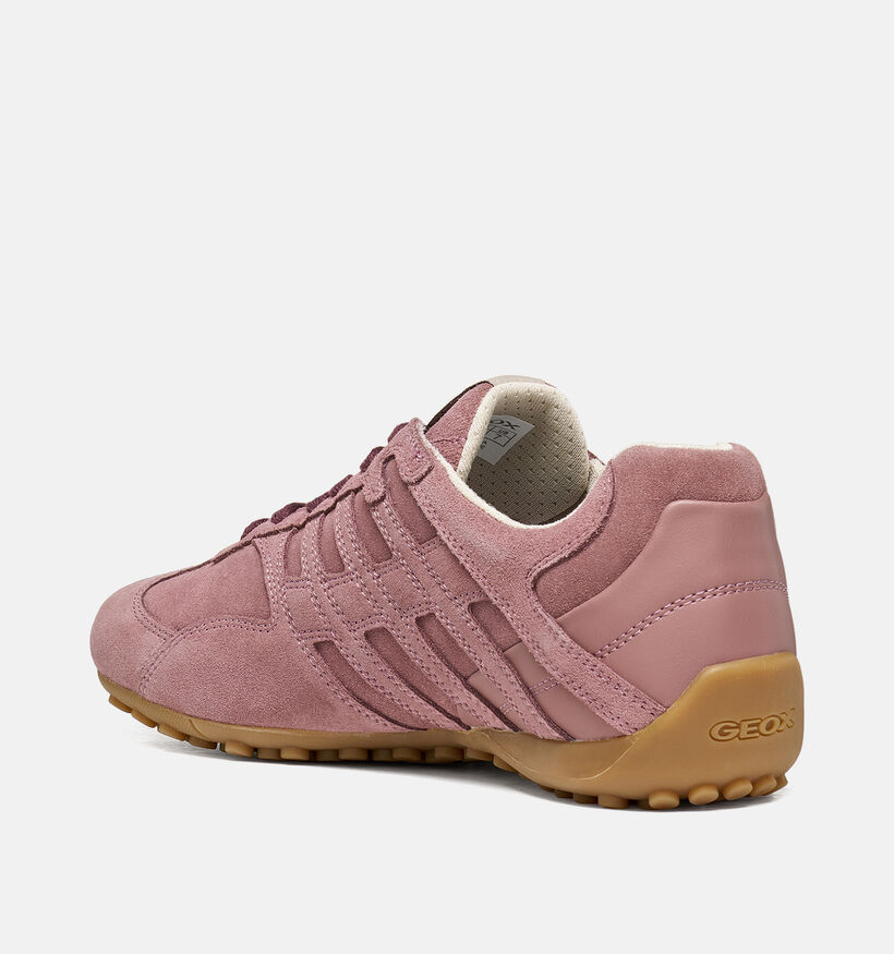 Geox Snake Roze Sneakers voor dames (377779) - geschikt voor steunzolen