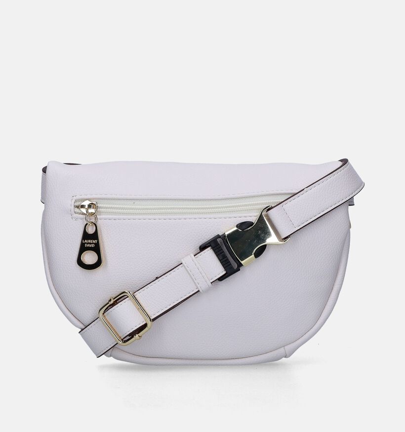 Laurent David Estee 008 Sac banane en Blanc pour femmes (337106)