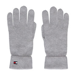 Tommy Hilfiger Essential Grijze Handschoenen