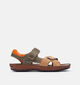 Pikolinos Tarifa Cognac/Kakigroene Sandalen voor heren (370616)