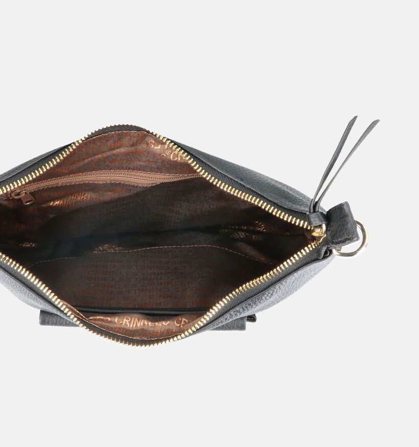 Crinkles Sac &agrave; bandouli&egrave;re en Noir pour femmes (381707)