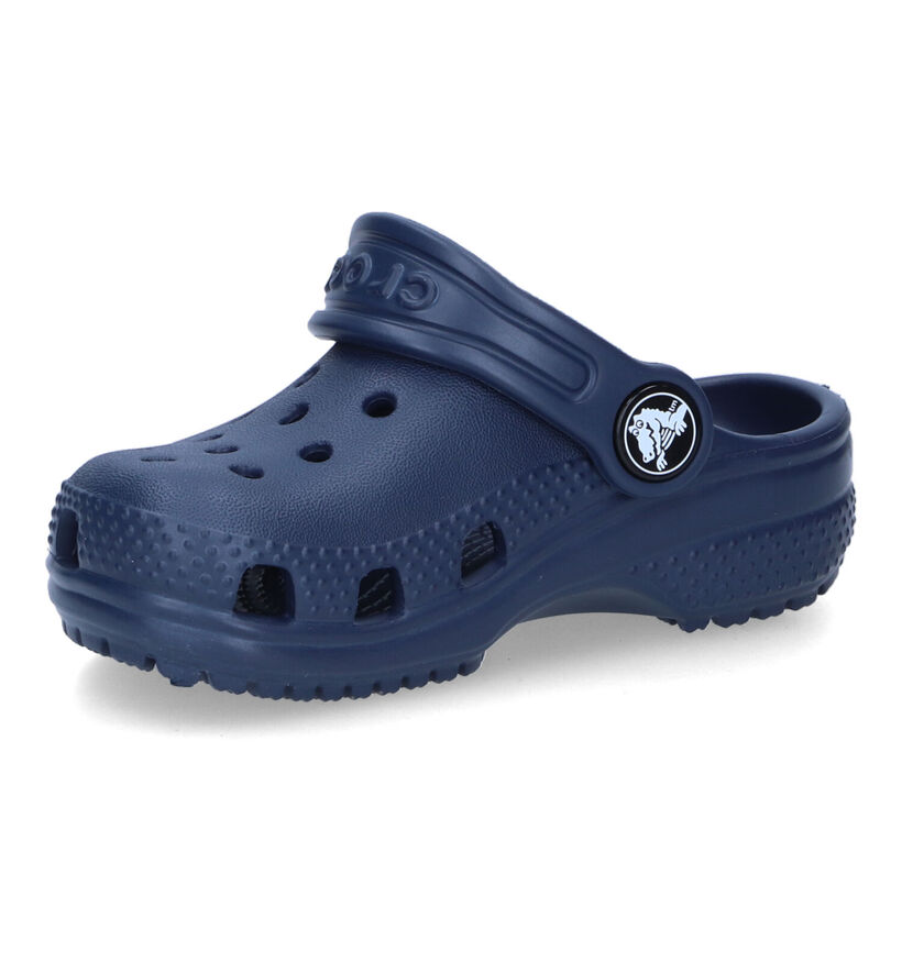 Crocs Classic Clog Nu-pieds en Bleu pour filles, garçons (307767)