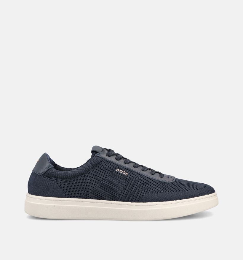 BOSS Kieran Chaussures &agrave; lacets en Bleu fonc&eacute; pour hommes (369007) - pour semelles orthop&eacute;diques