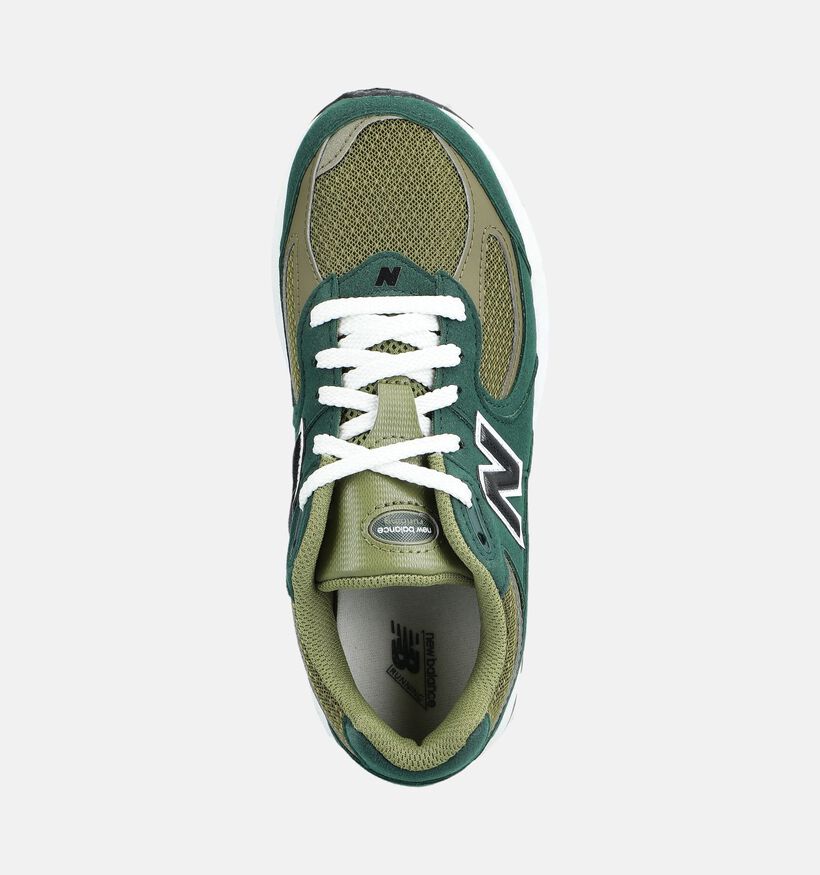 New Balance 2002R Groene Sneakers voor jongens, meisjes (375260)