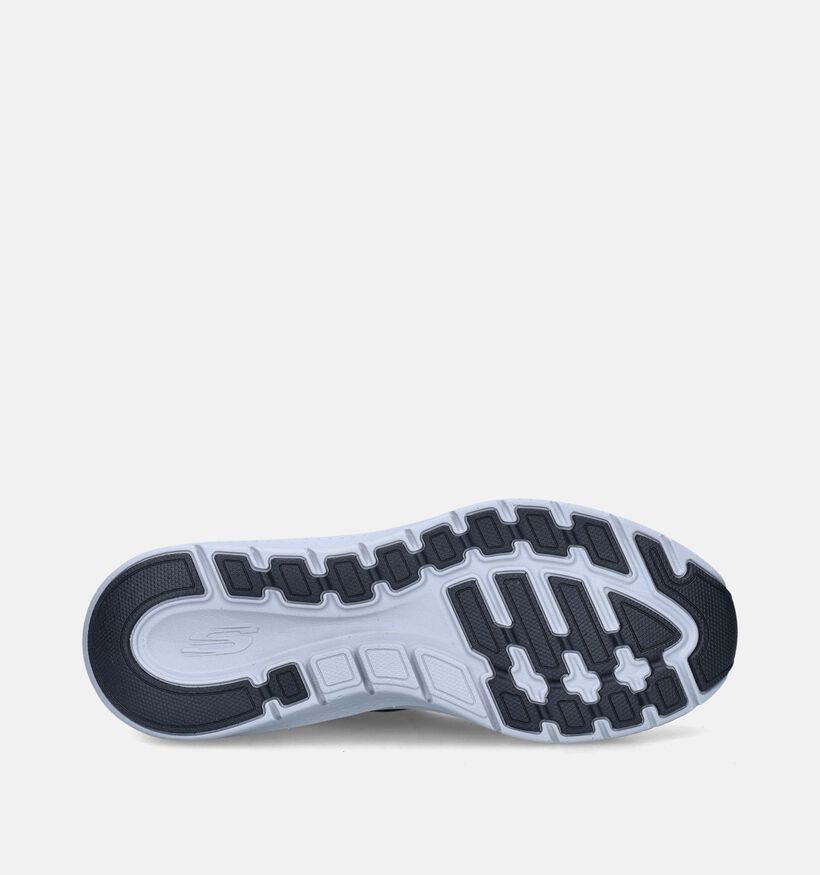 Skechers Arch Fit 2.0 Upperhand Zwarte Sneakers voor heren (350316) - geschikt voor steunzolen