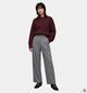Vila Rettia Belted Pantalon en Gris pour femmes (382047)